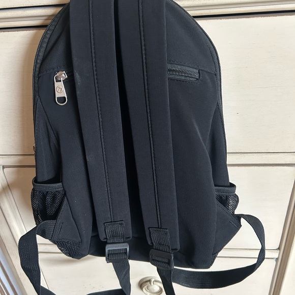 Classic Black Backpack with Multiple Compartments - Picture 2 of 10
